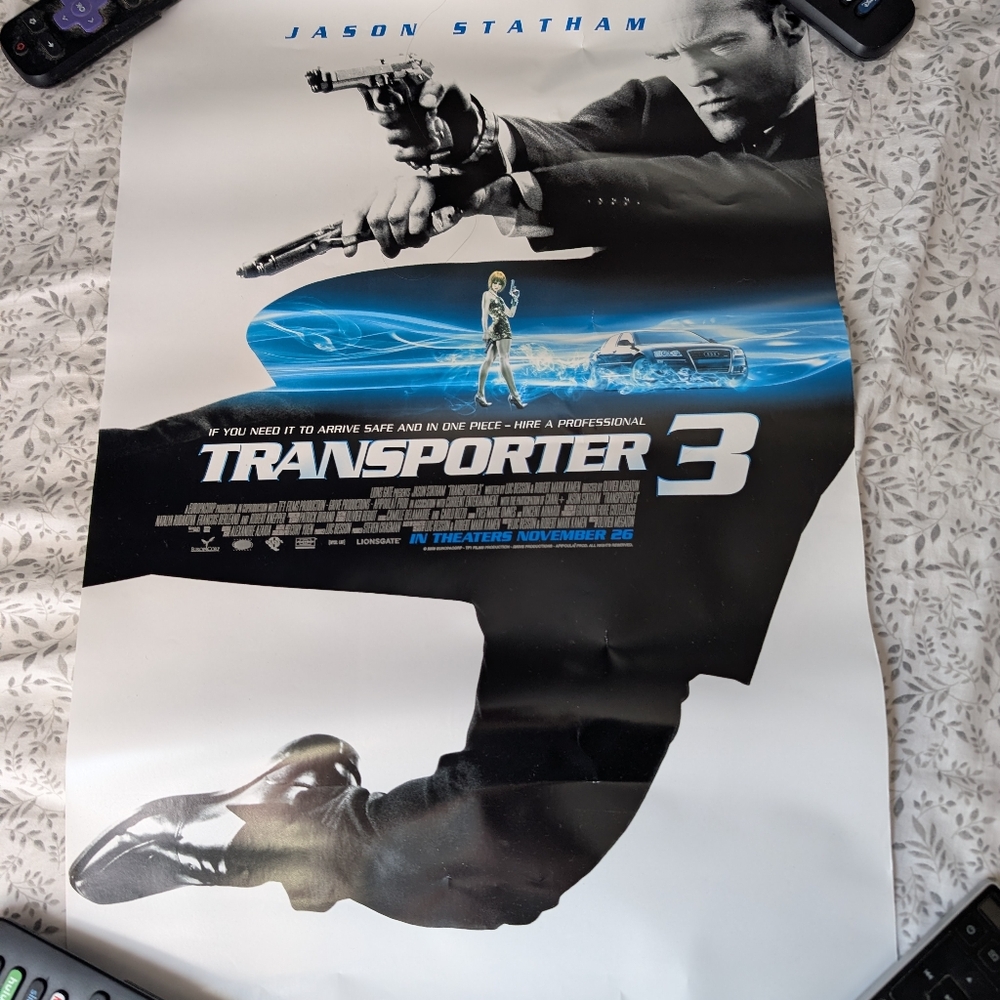 Transporter 3 Movie Poster